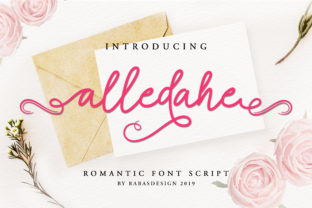 Alledahe: The Romantic Font That Elevates Emotional Design