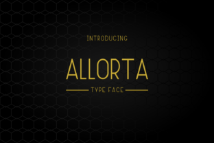 Allorta: A Minimal Serif for Modern Branding