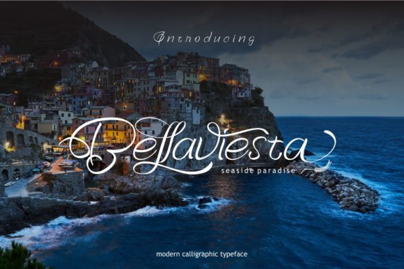 Bellaviesta: Elegant Modern Calligraphy
