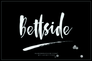 Bettside: A Modern Script Font with Character