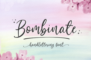 Bombinate: The Handwritten Font That Elevates Design with Effortless Sophistication