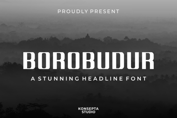 Borobudur: A Bold Sans Serif Inspired by Wonder