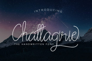 Chattagirie Script: Handwritten Charm, Ready to Use
