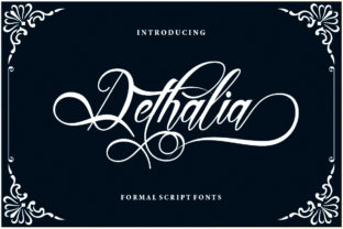 Dethalia: Where Timeless Calligraphy Meets Modern Design Workflow