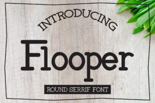 Flooper: The Round Serif Font That Makes Headlines Feel Like a Smile