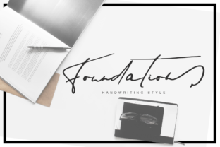 Foundation: A Handmade Calligraphy Font That Brings Authenticity to Modern Design
