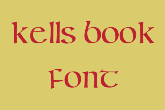 Kells Book: A Serif Rooted in History