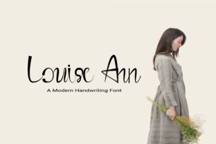 Louise Ann: Handwritten Elegance That Reads Clearly