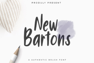 New Bartons: A Handmade Brush Font That Brings Romance and Charm to Every Design