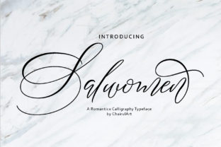 Salwomen Script: Modern Elegance in Every Letter