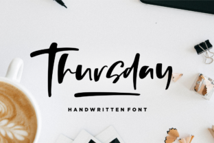 Thursday: A Hand-Lettering Font That Brings Warmth, Personality, and Clarity to Real-World Design